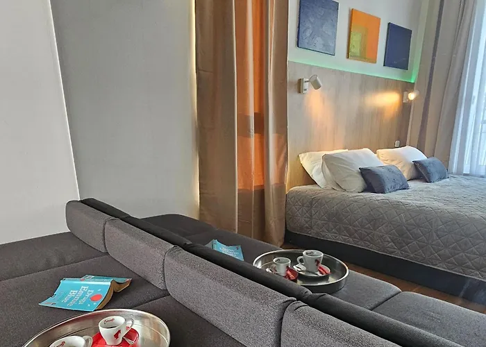 Lejlighed 65Suite Sibenik Mediterran Apartment Sea View & Underground Garage Parking Šibenik